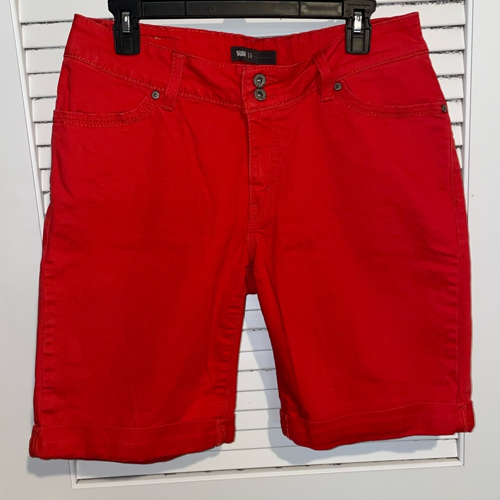 Red LEVI’S Denim Women’s Bermuda Short